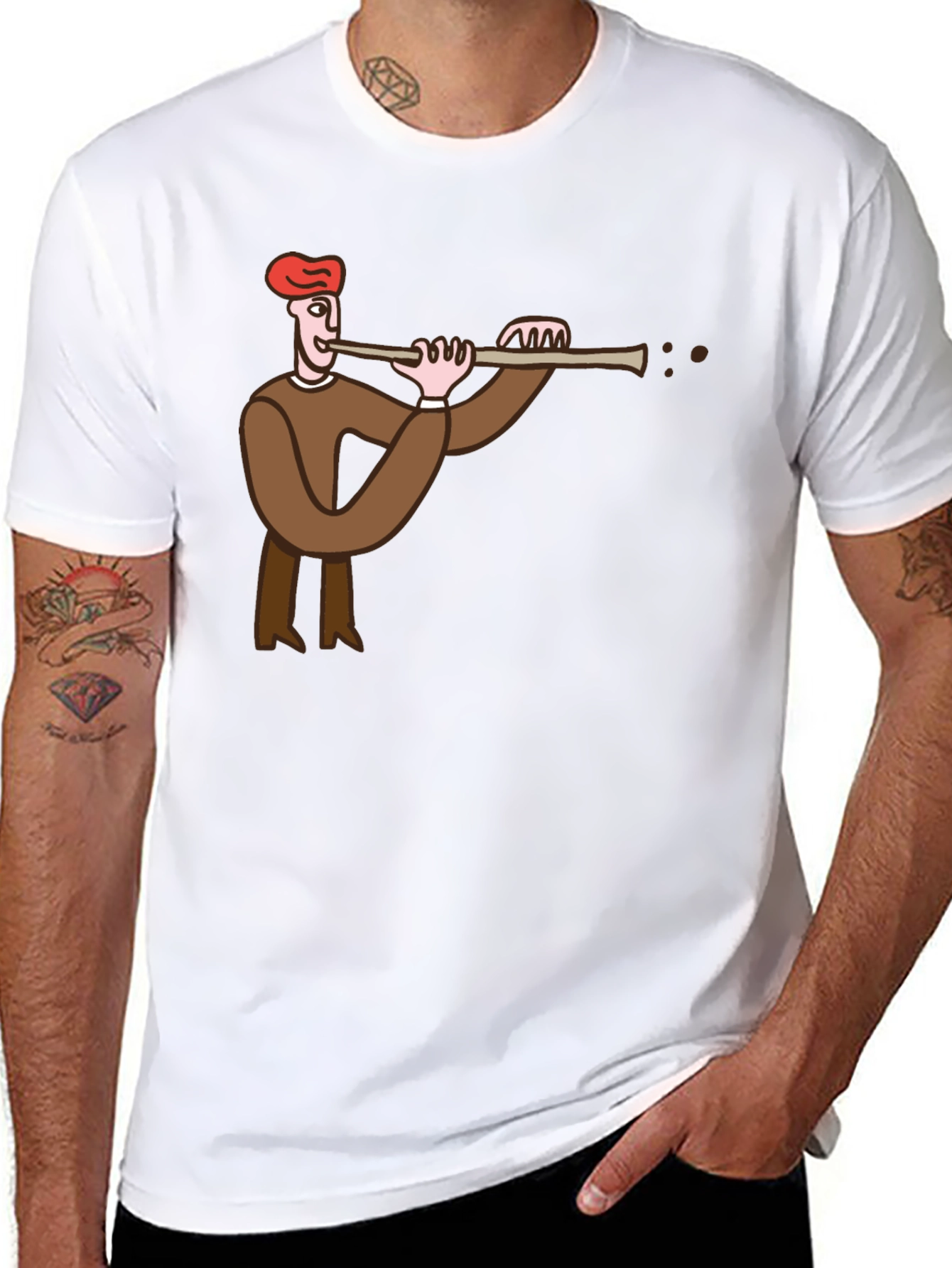 Funny Musician Graphic T-Shirt