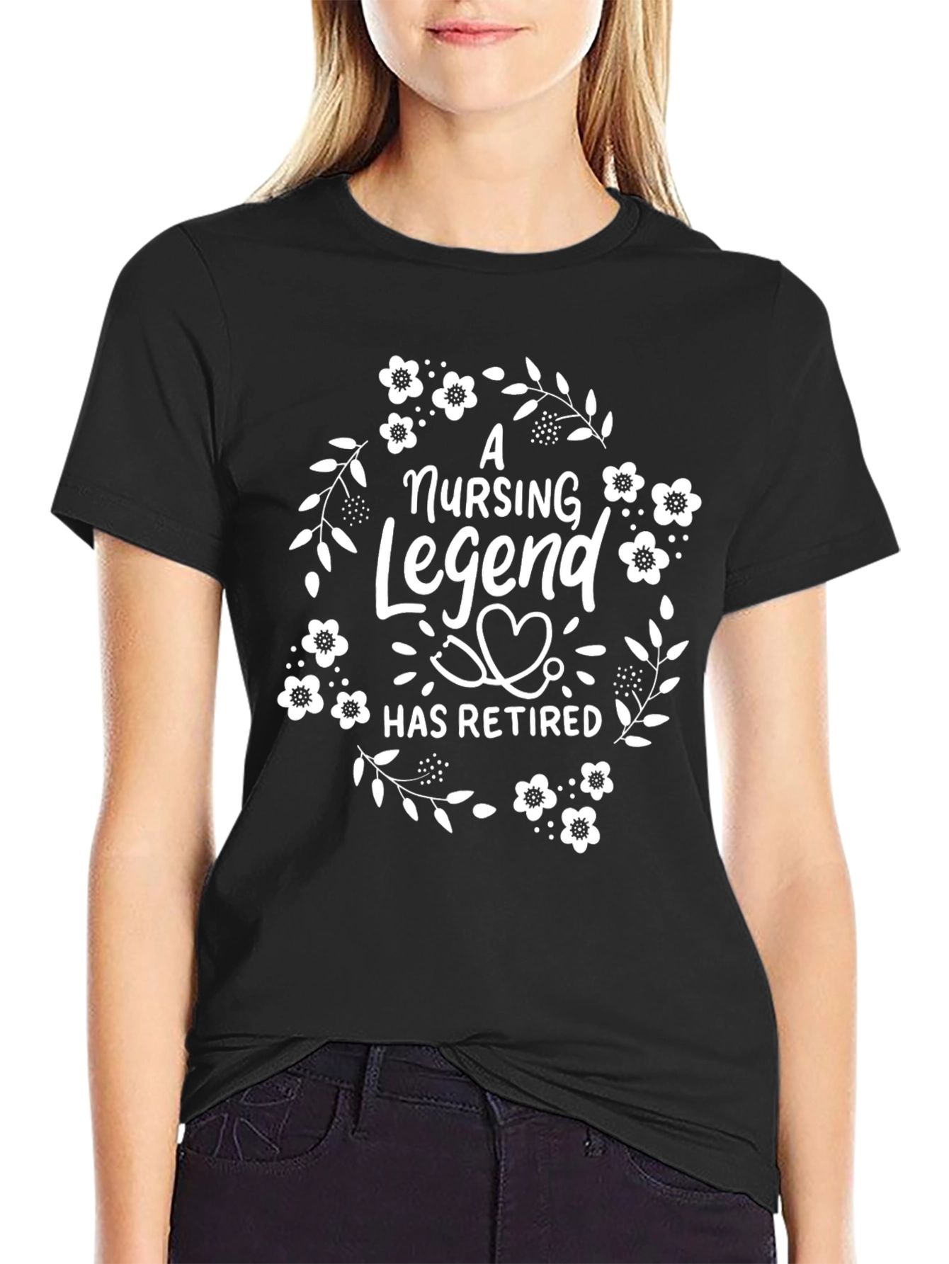 Nursing Legend Retired T-Shirt - Nurse Retirement Gift