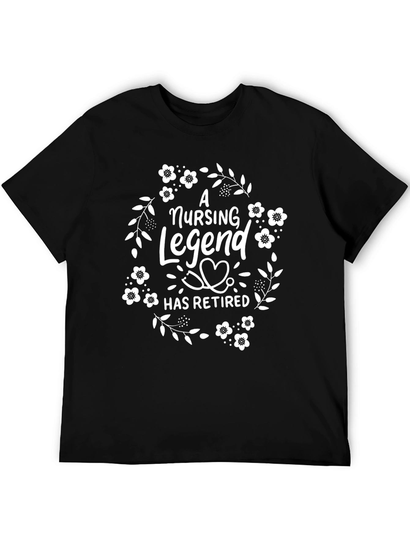 Nursing Legend Retired T-Shirt - Nurse Retirement Gift