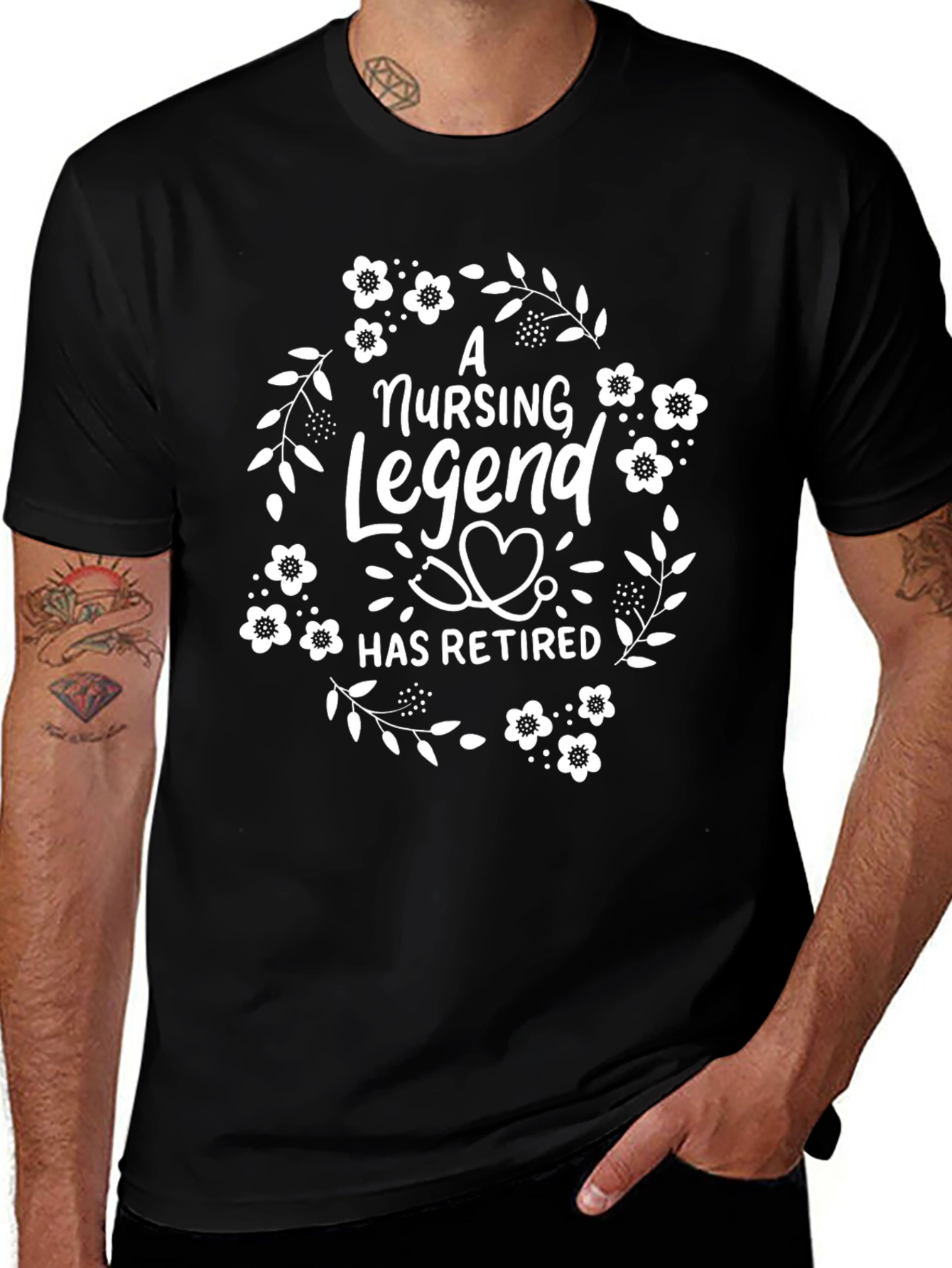 Nursing Legend Retired T-Shirt - Nurse Retirement Gift