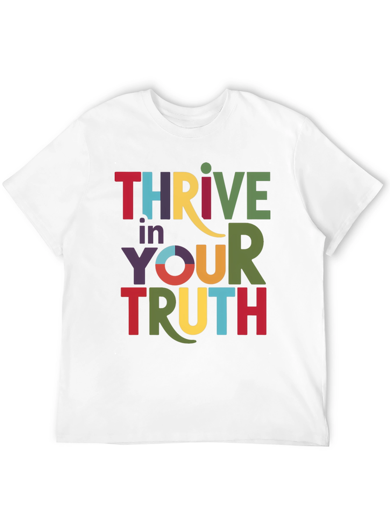 Thrive in Your Truth Graphic Tee - Black