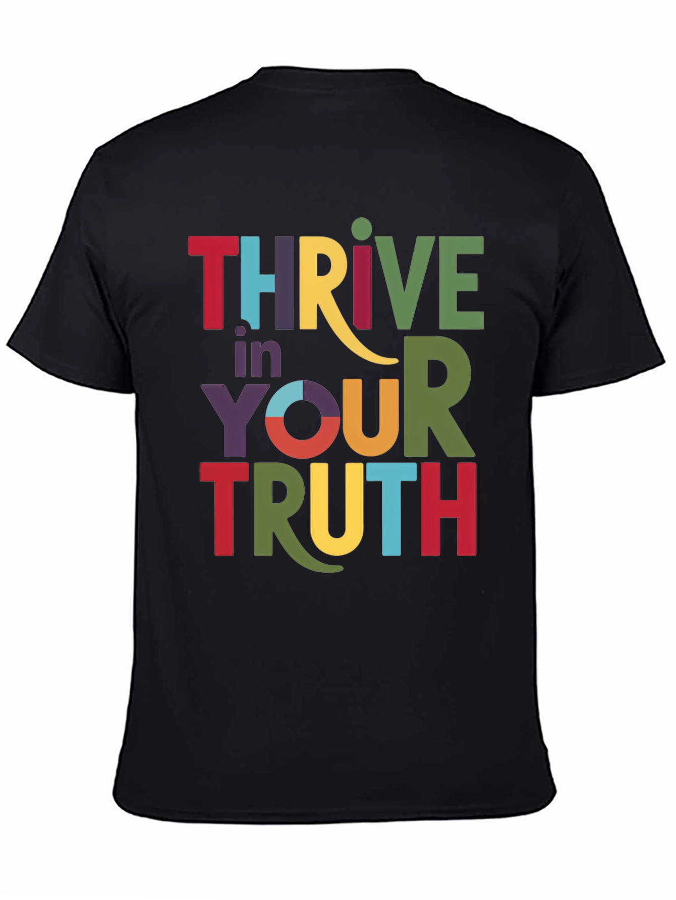 Thrive in Your Truth Graphic Tee - Black