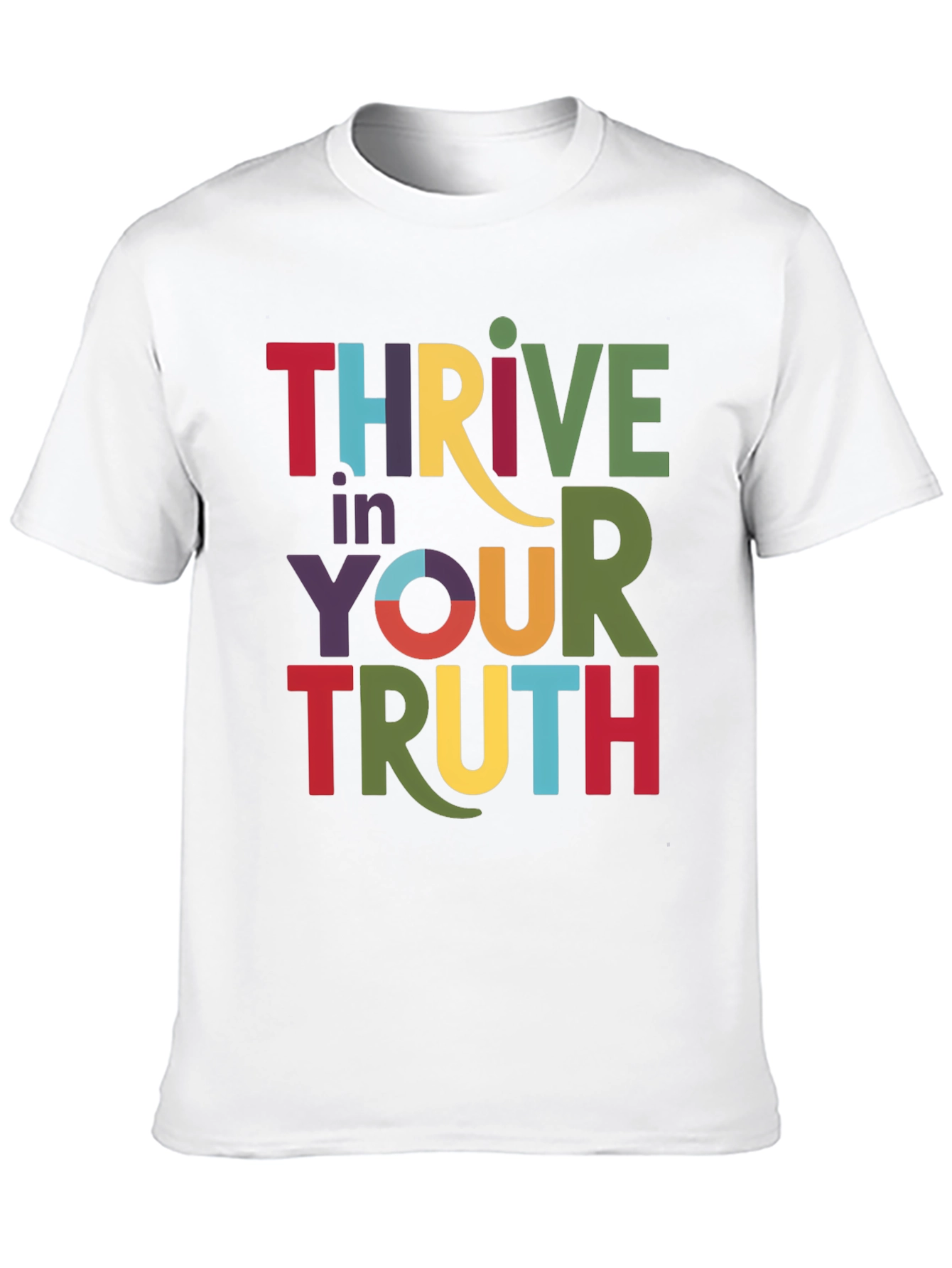 Thrive in Your Truth Graphic Tee - Black