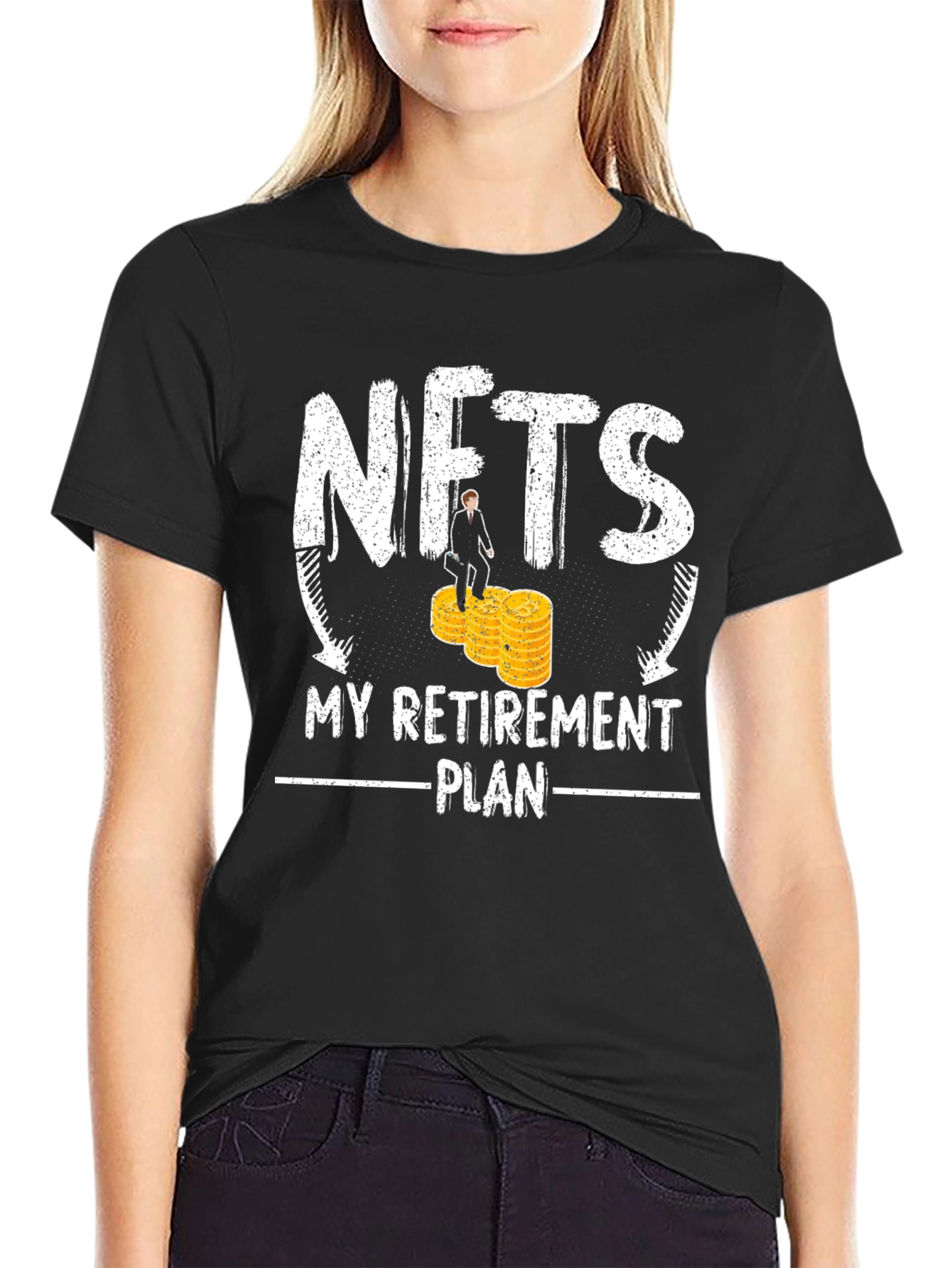 NFT Retirement Plan T-Shirt - Crypto Investor Tee