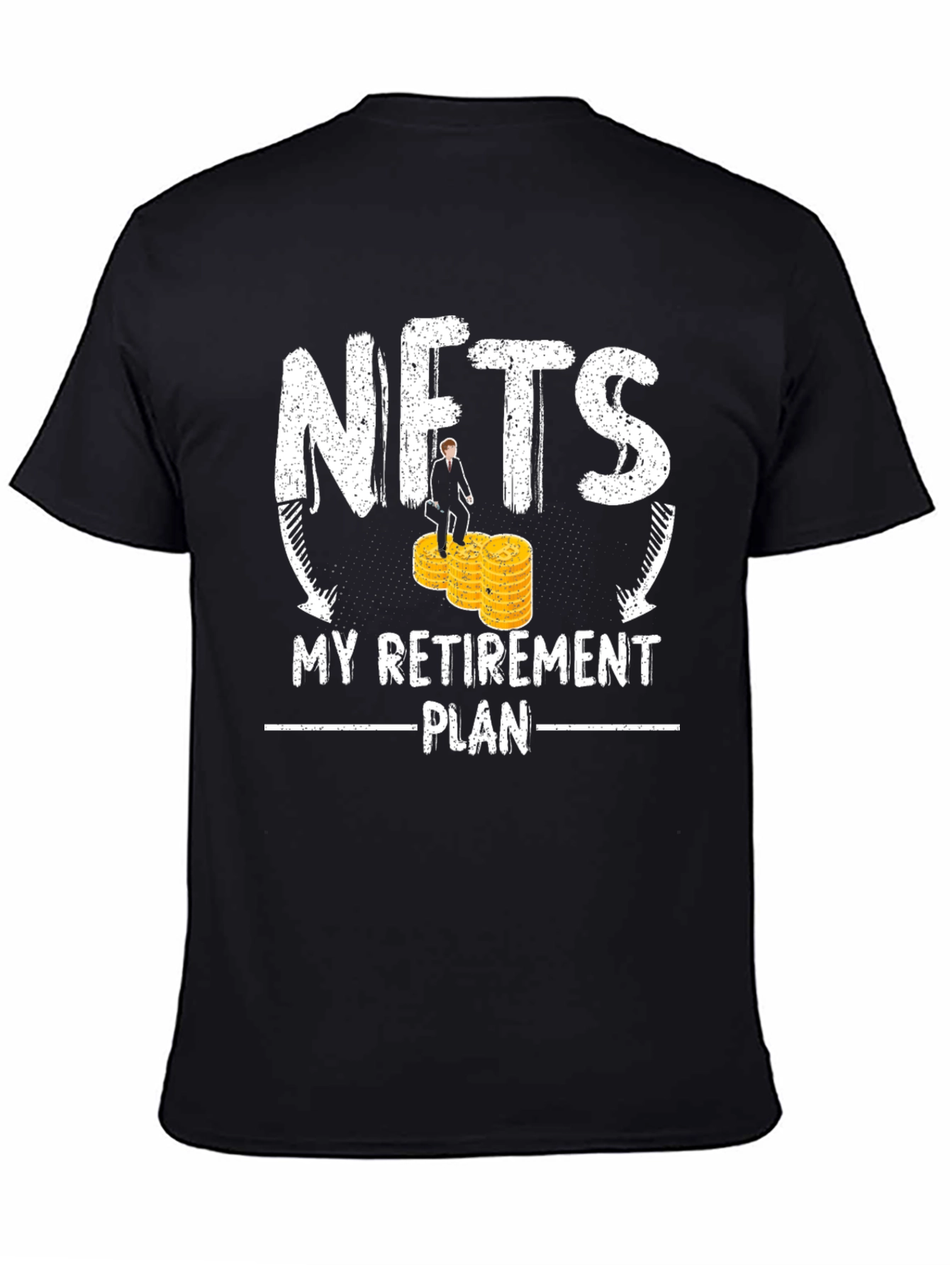 NFT Retirement Plan T-Shirt - Crypto Investor Tee