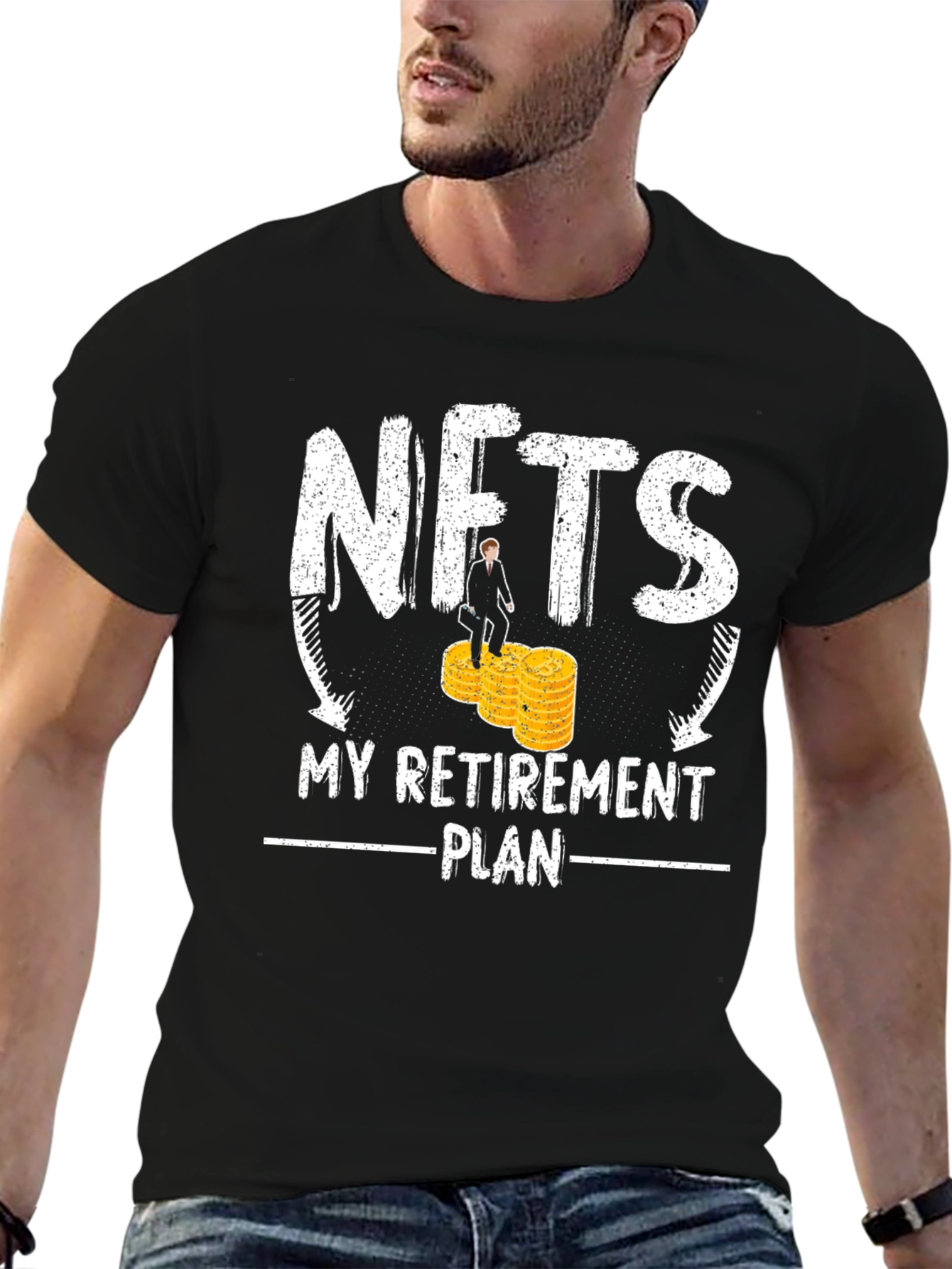 NFT Retirement Plan T-Shirt - Crypto Investor Tee