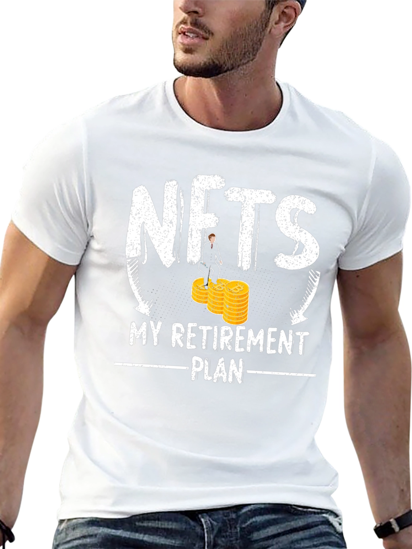 NFT Retirement Plan T-Shirt - Crypto Investor Tee