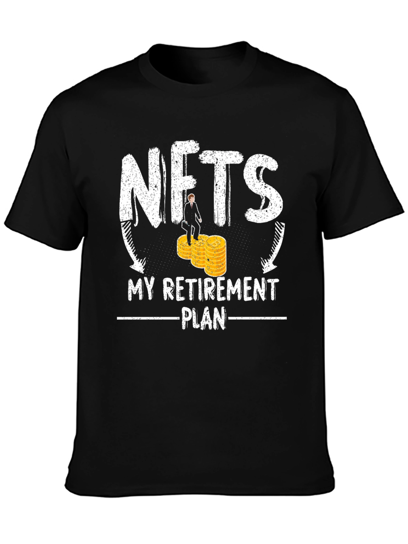 NFT Retirement Plan T-Shirt - Crypto Investor Tee
