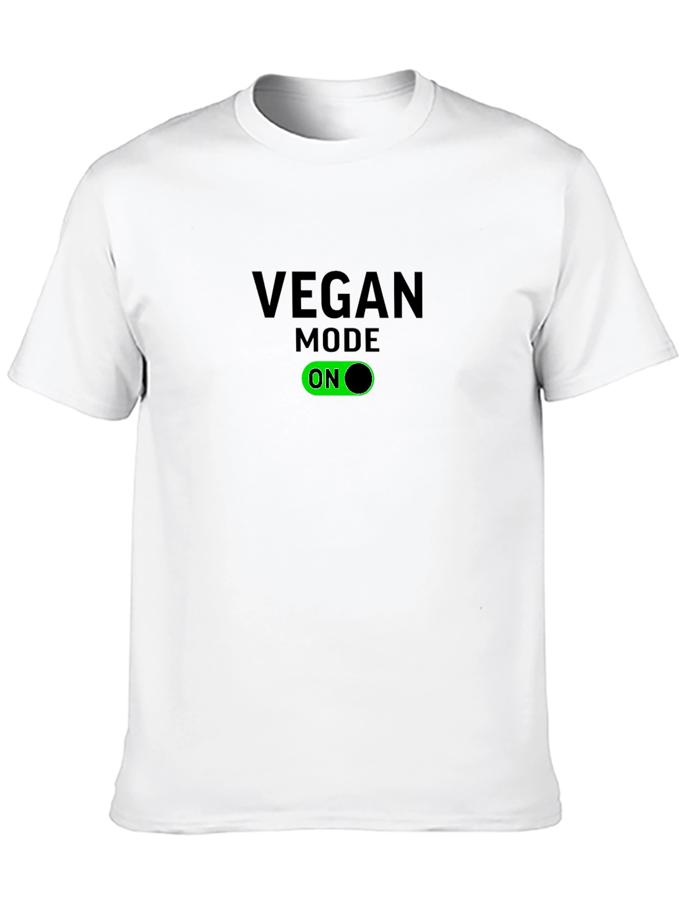 Vegan Mode ON Black T-Shirt