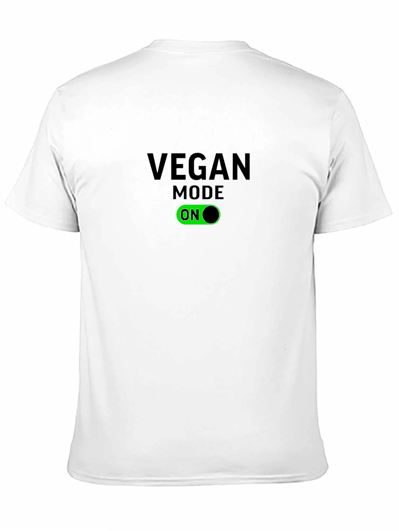 Vegan Mode ON Black T-Shirt