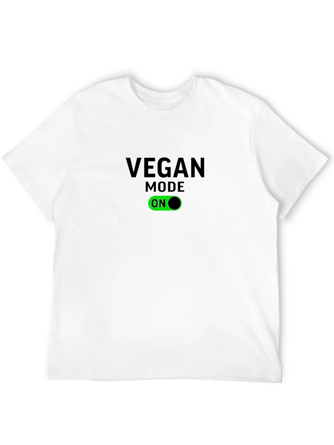 Vegan Mode ON Black T-Shirt