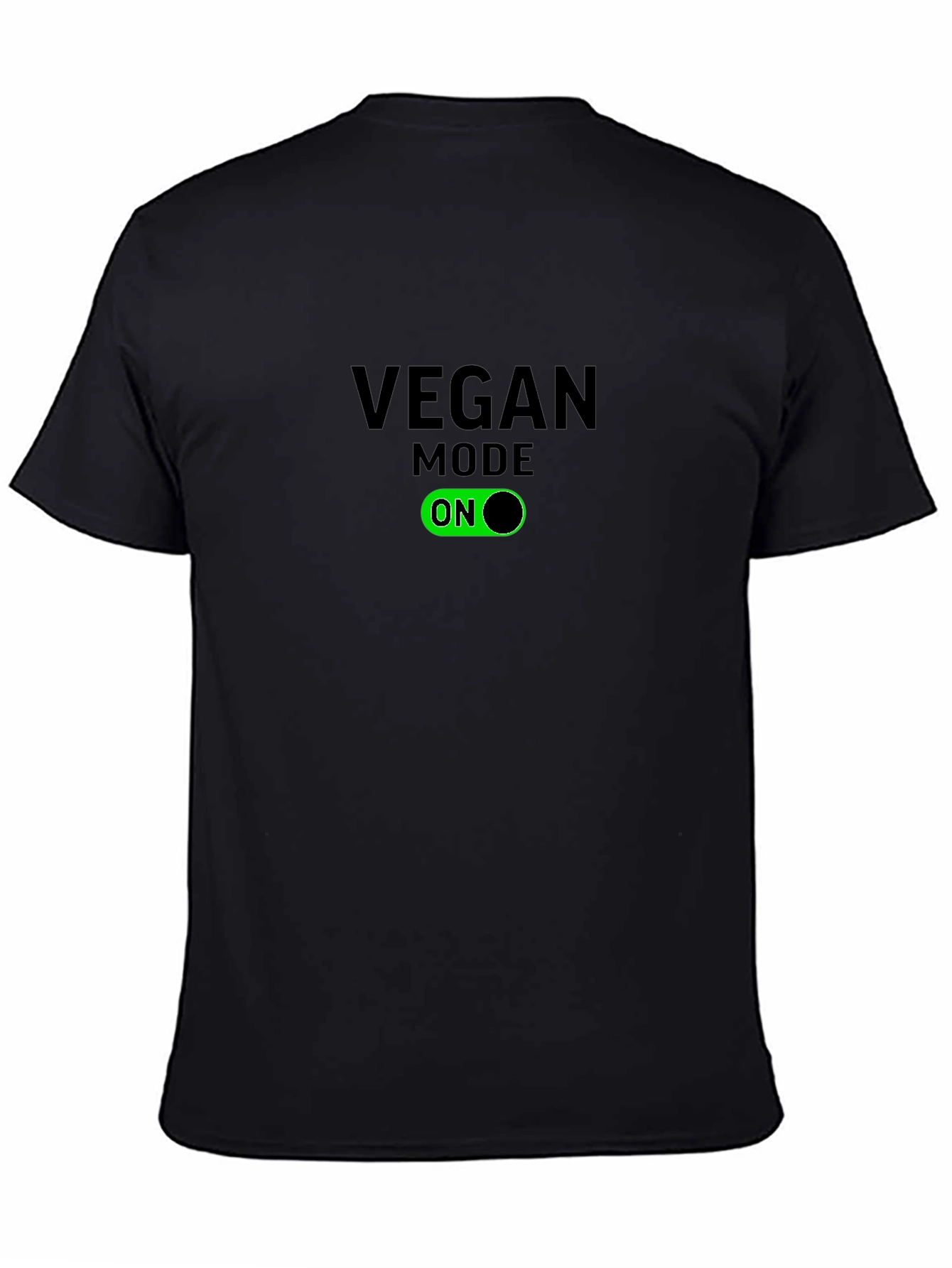 Vegan Mode ON Black T-Shirt
