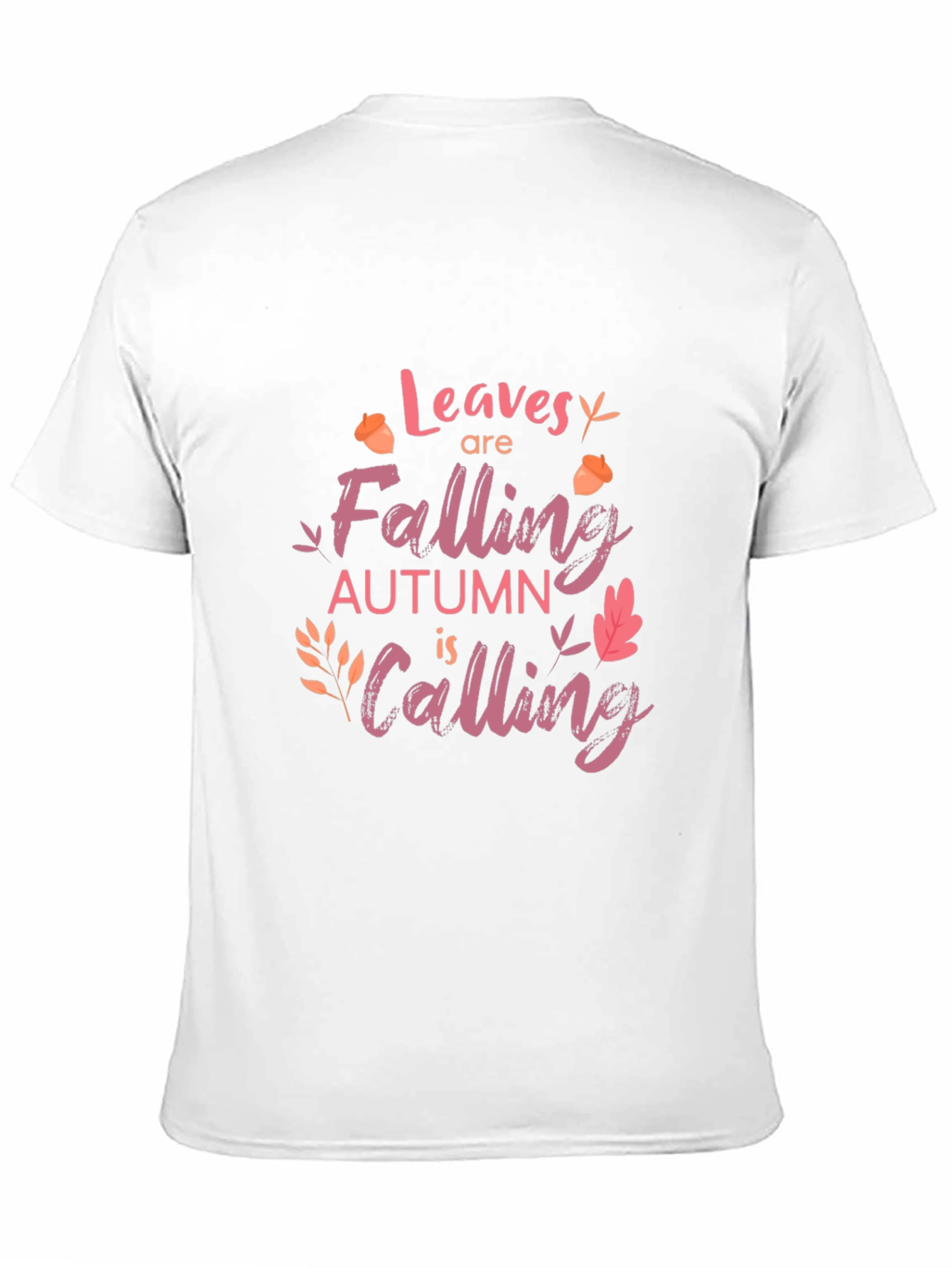 Autumn Calling Black Graphic Tee