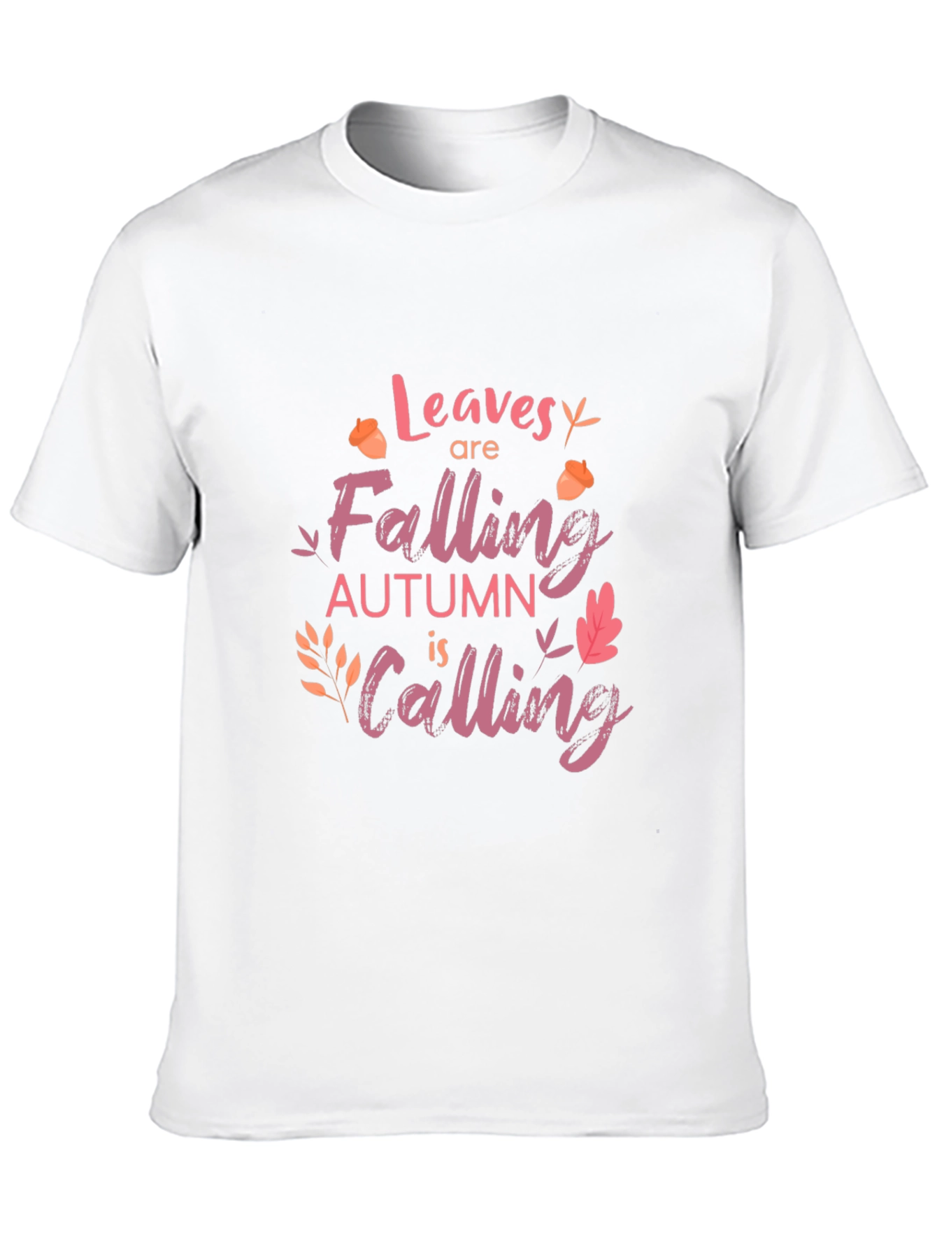 Autumn Calling Black Graphic Tee