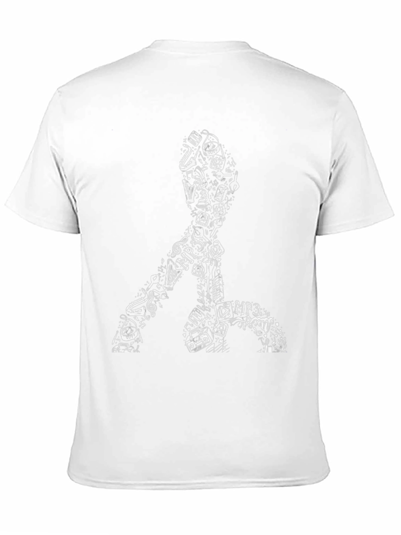 Music Lover Graphic Tee - Black