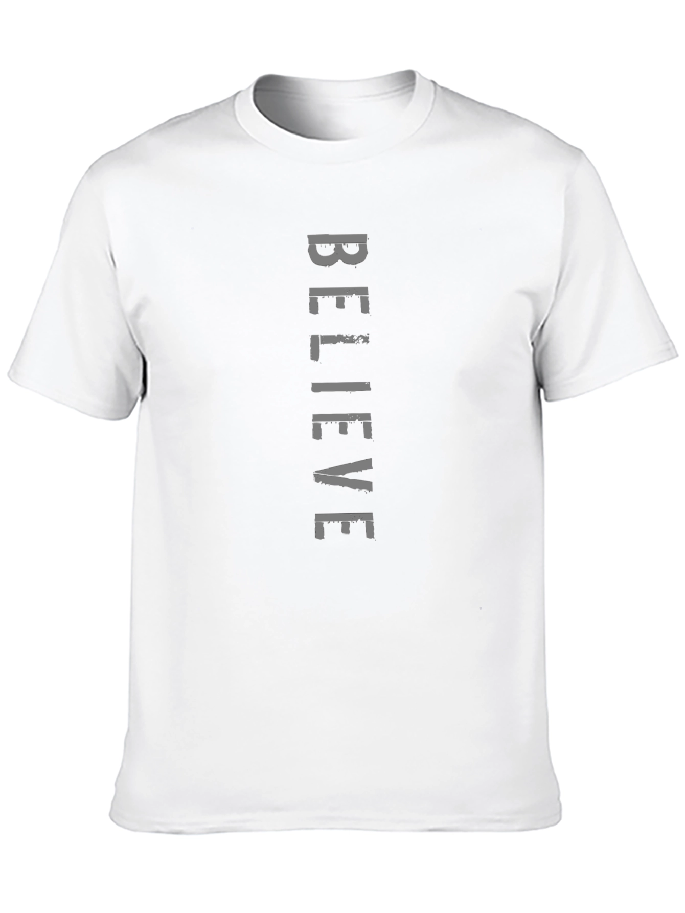 Believe Graphic Print T-Shirt