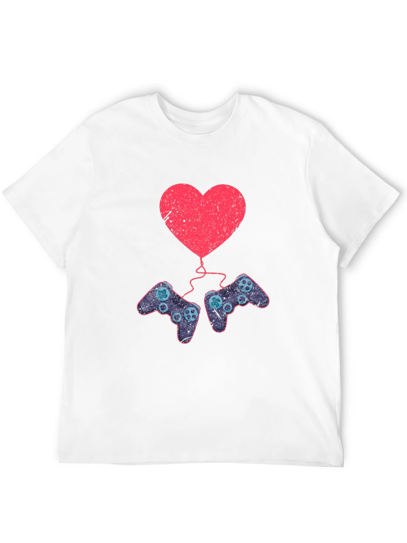 Gaming Heart T-Shirt - Gamer Love