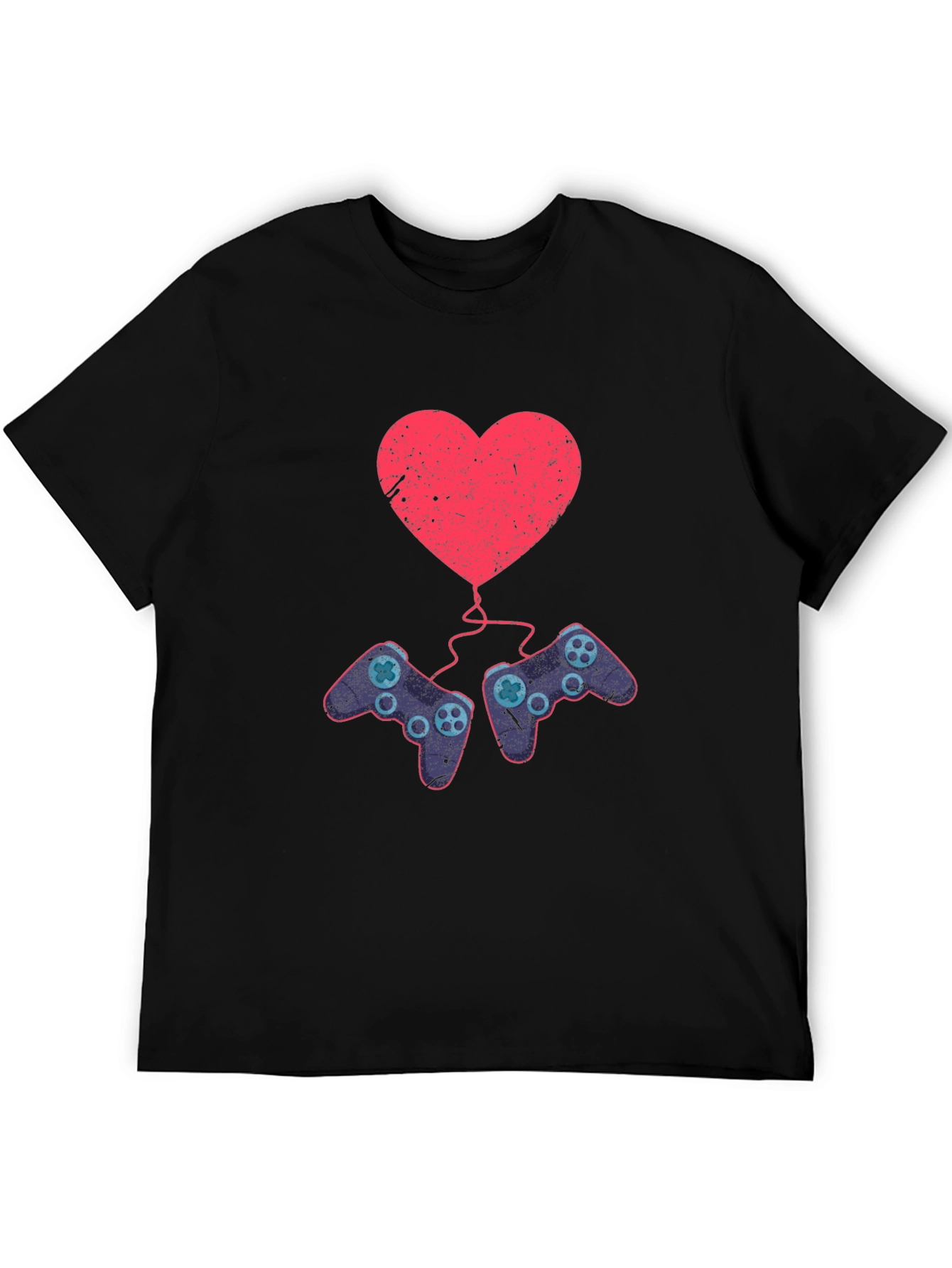 Gaming Heart T-Shirt - Gamer Love