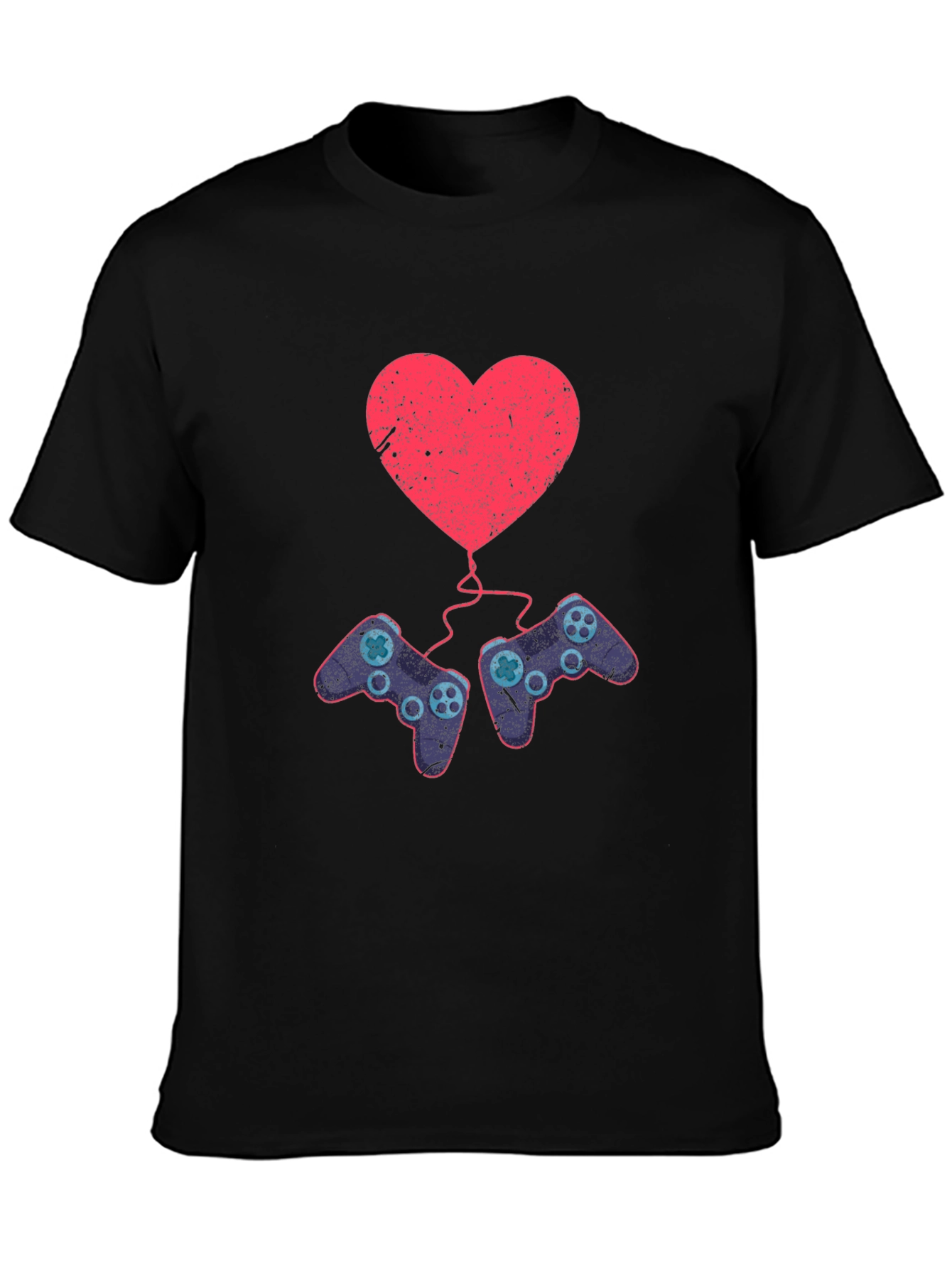 Gaming Heart T-Shirt - Gamer Love