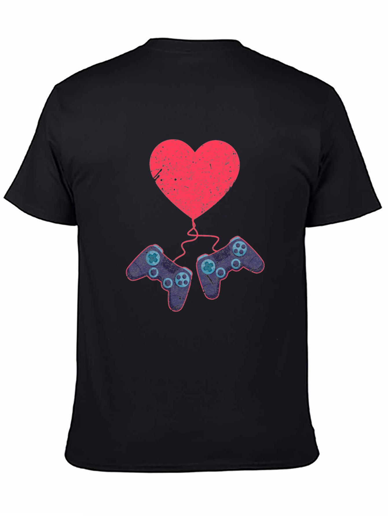 Gaming Heart T-Shirt - Gamer Love