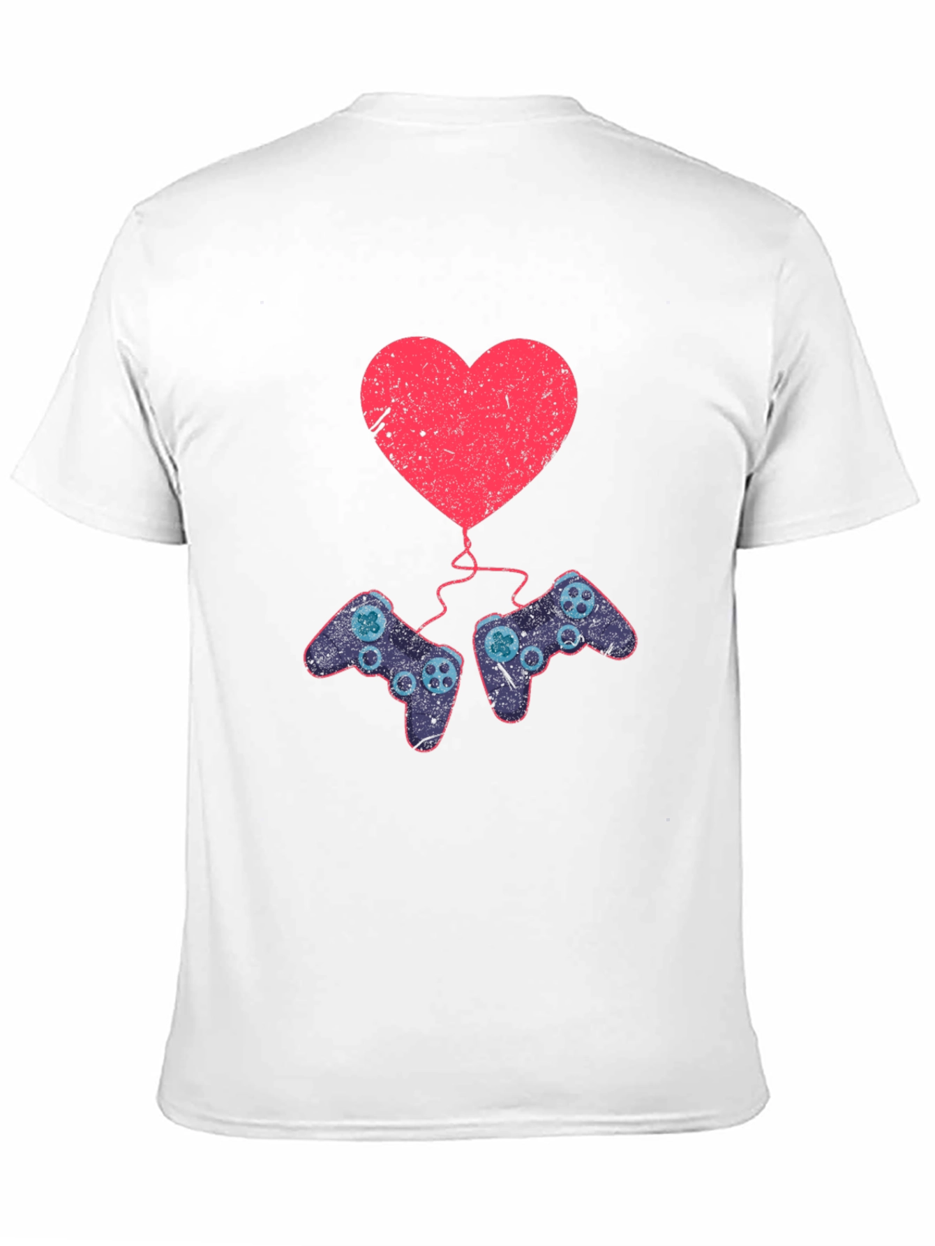 Gaming Heart T-Shirt - Gamer Love