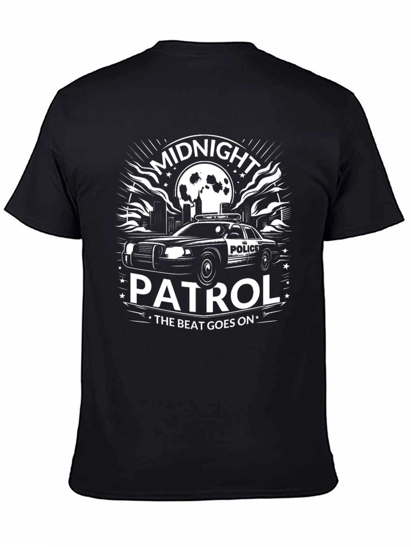 Midnight Patrol T-Shirt - The Beat Goes On