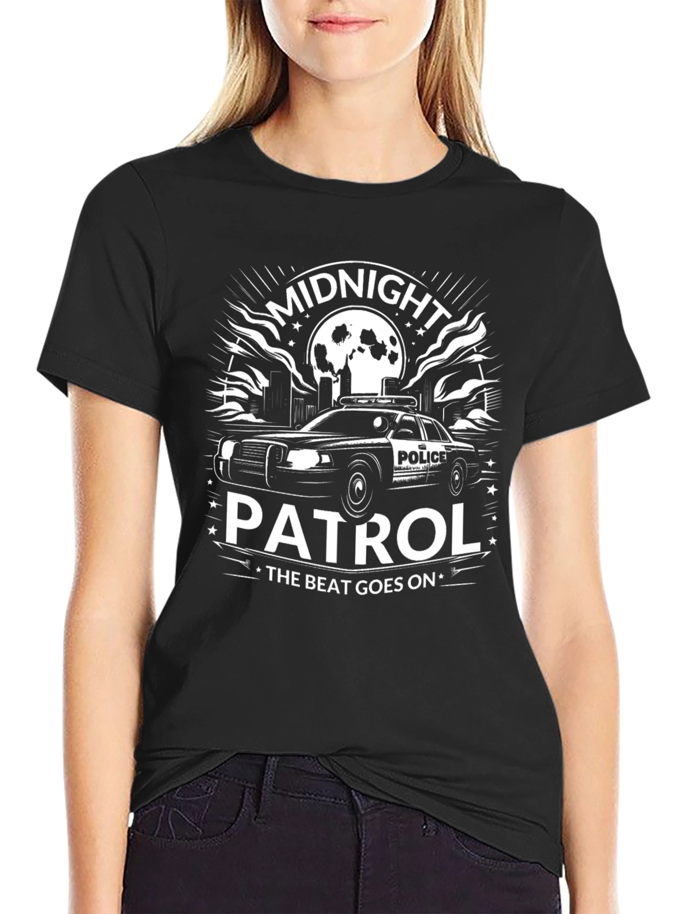 Midnight Patrol T-Shirt - The Beat Goes On