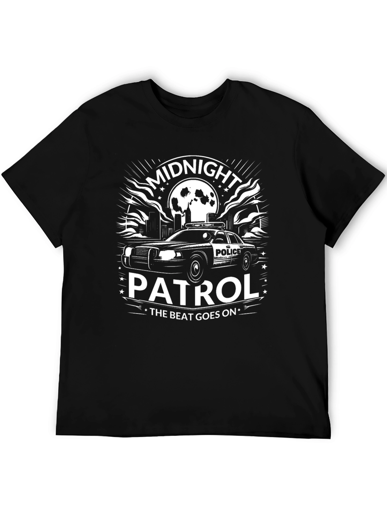 Midnight Patrol T-Shirt - The Beat Goes On