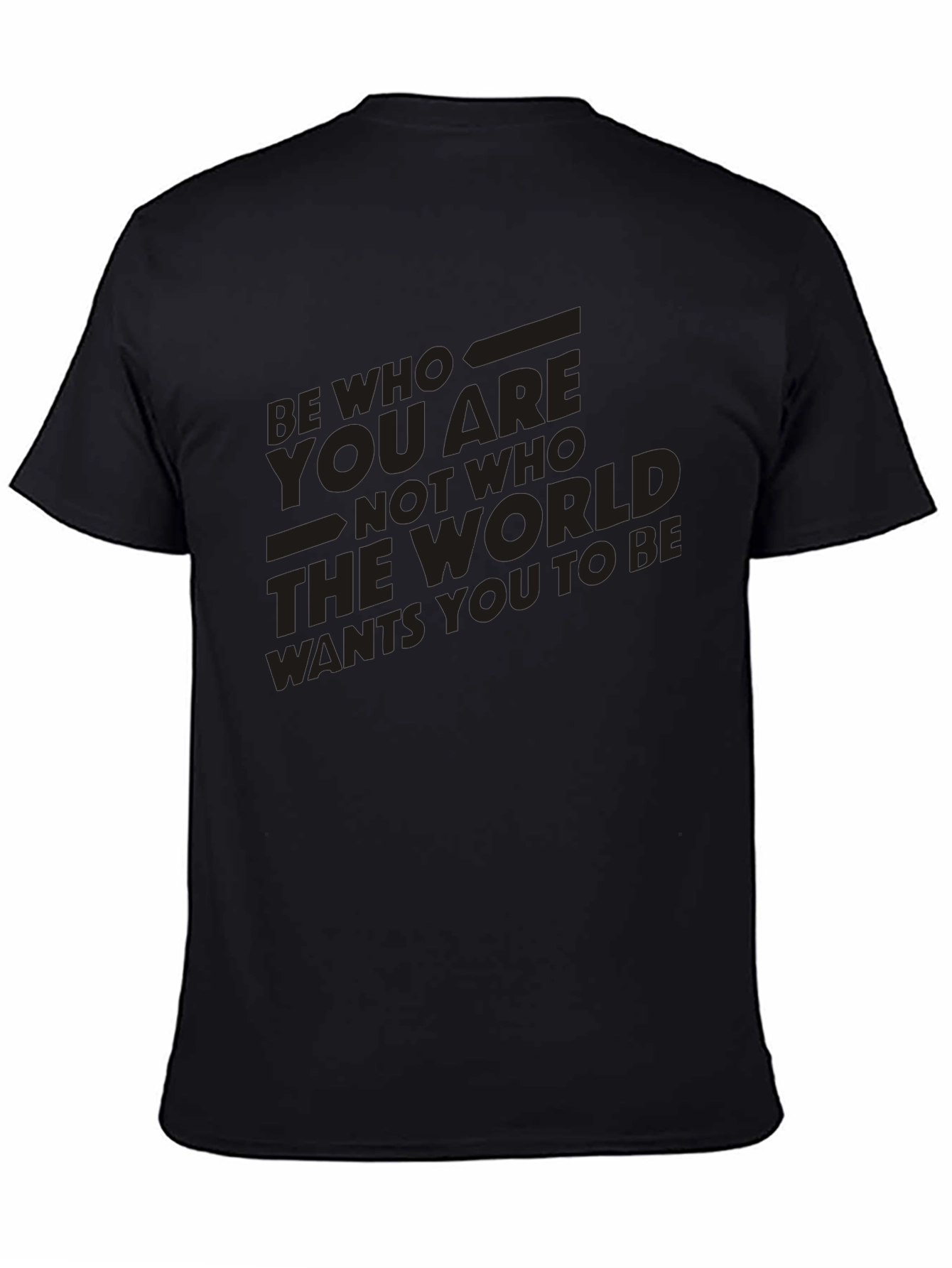 Inspirational Tee: Be You Not the Worlds Version