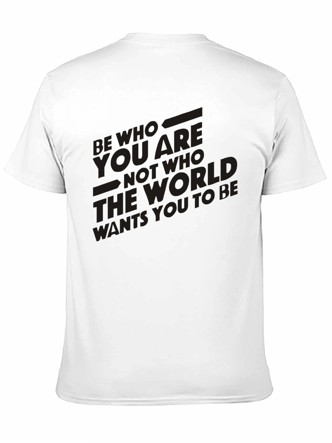 Inspirational Tee: Be You Not the Worlds Version