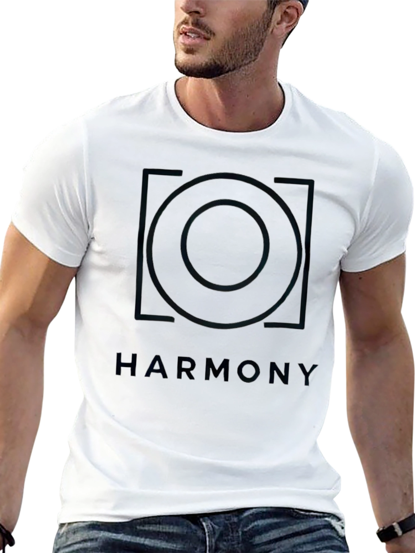 Harmony Graphic Tee - Modern Minimalist Design