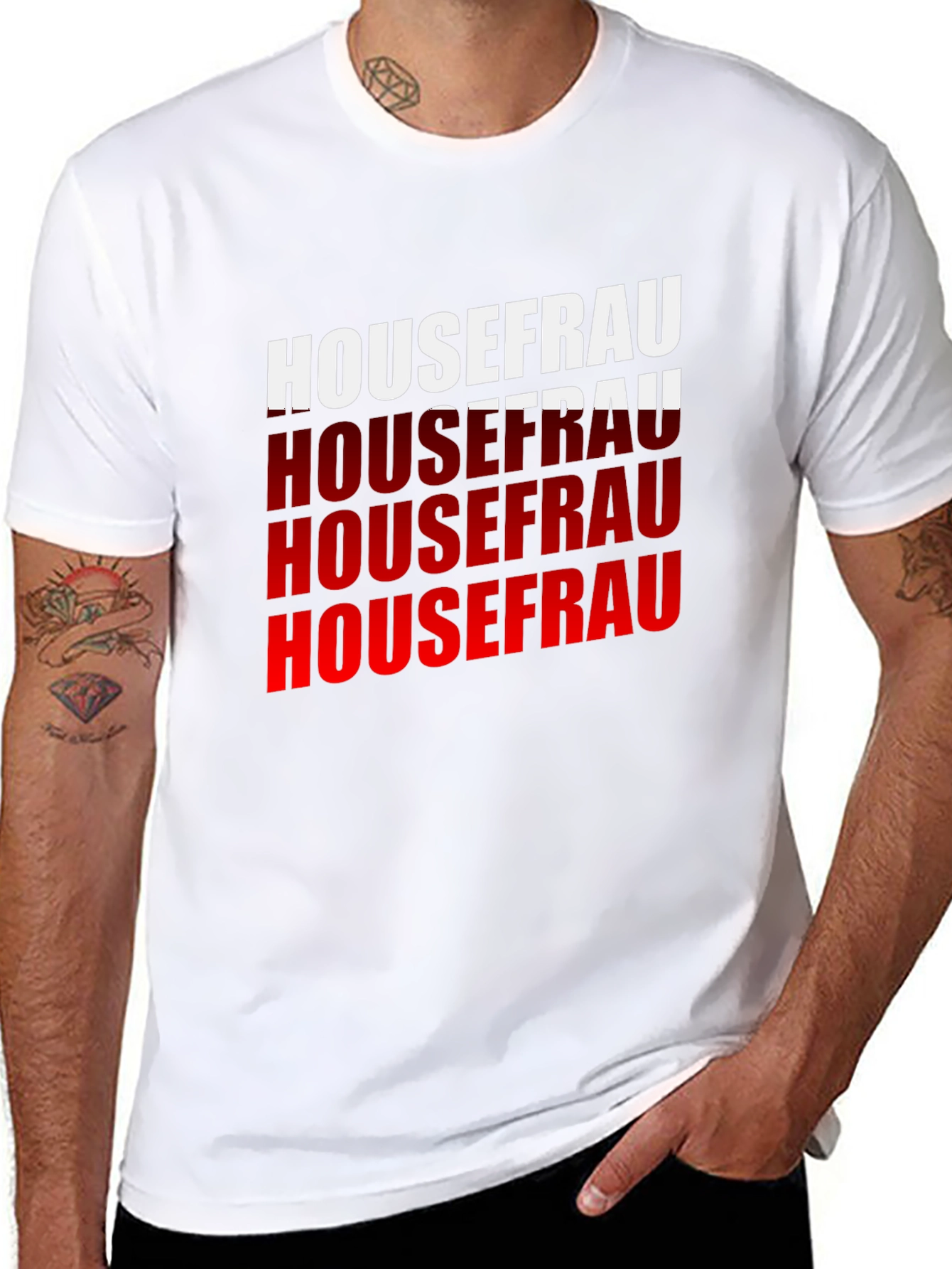Housefrau Graphic T-Shirt - Bold Statement Tee