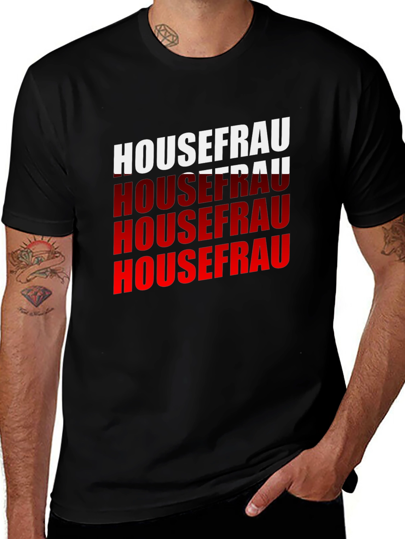Housefrau Graphic T-Shirt - Bold Statement Tee