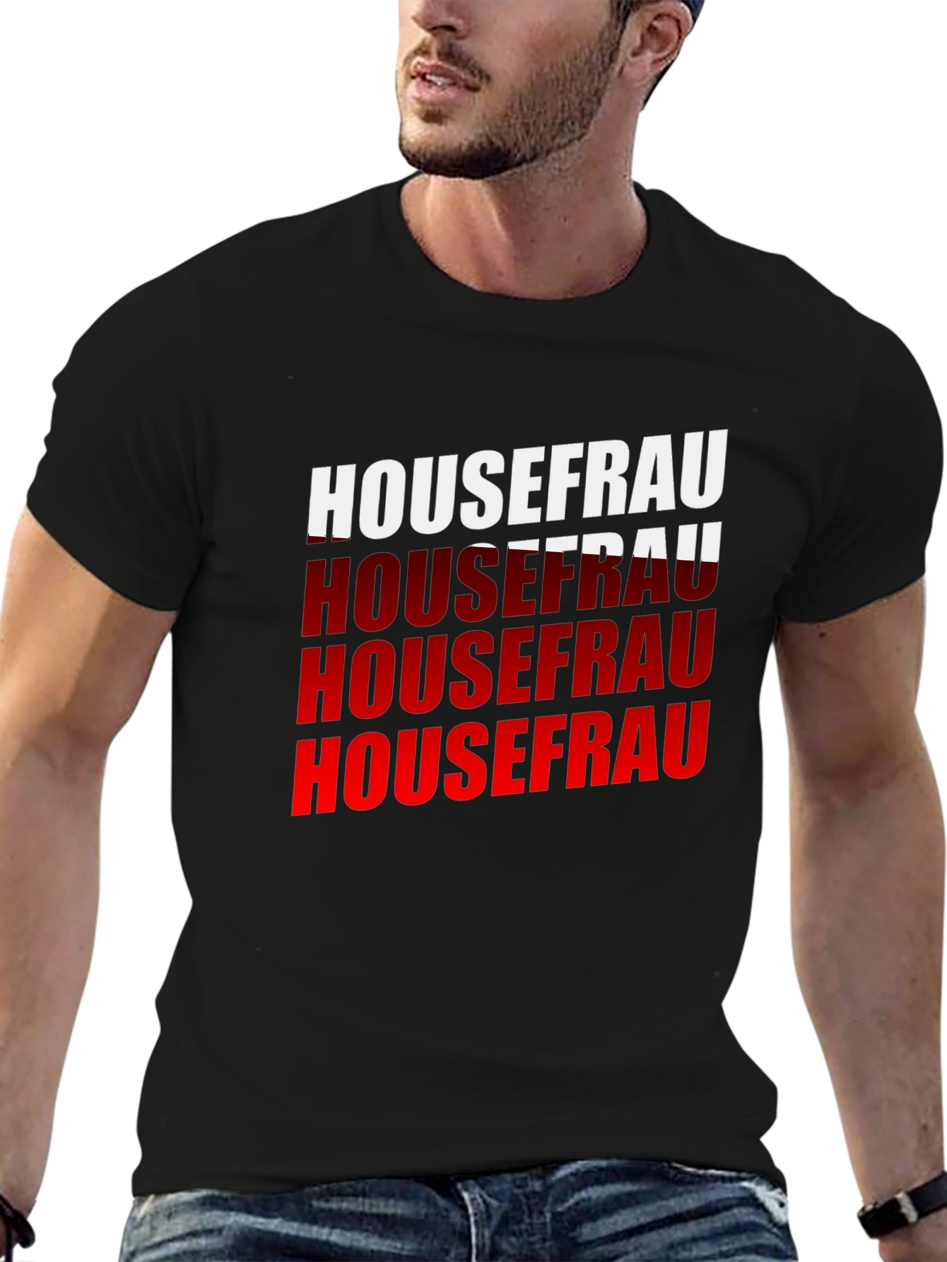 Housefrau Graphic T-Shirt - Bold Statement Tee