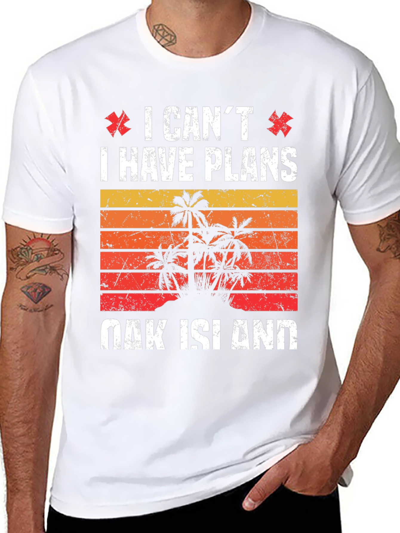 Oak Island Plans Graphic Tee