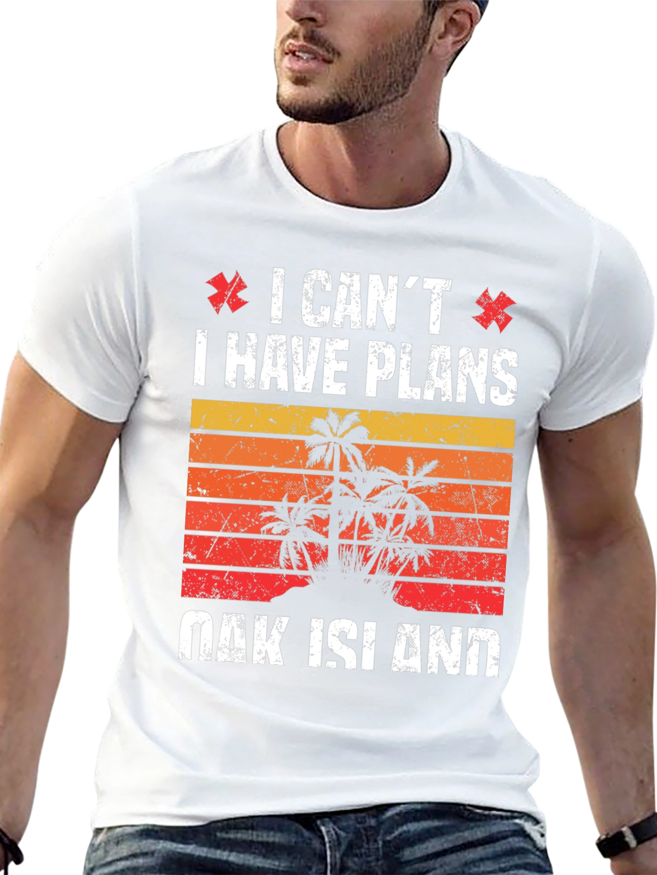 Oak Island Plans Graphic Tee