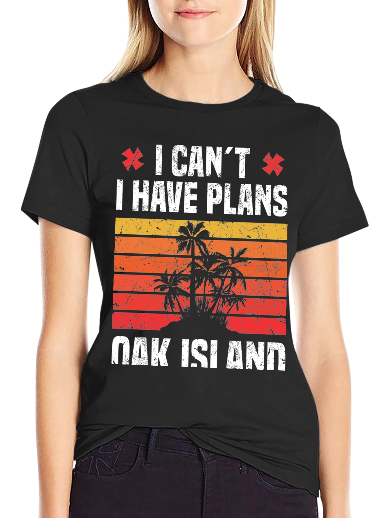 Oak Island Plans Graphic Tee