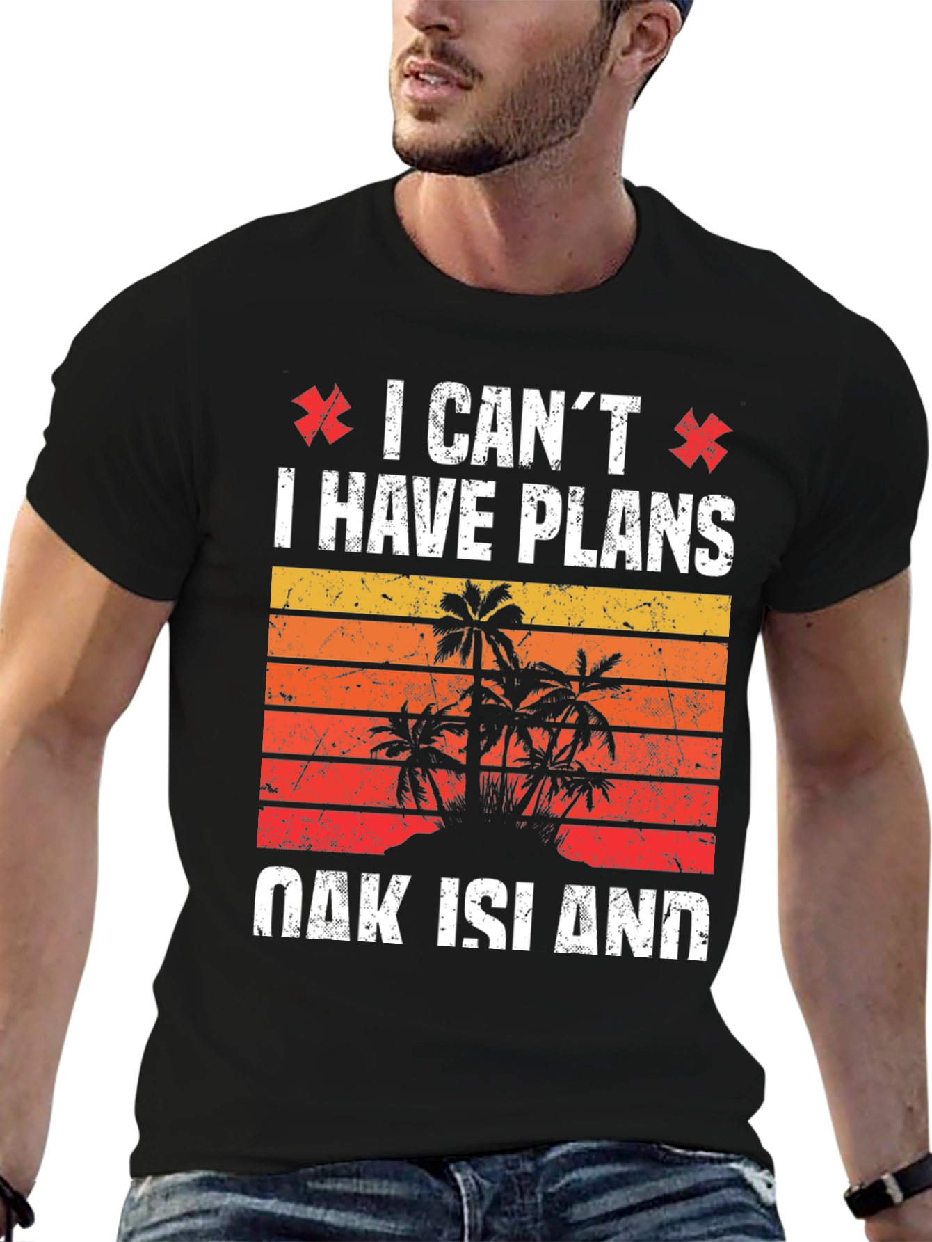 Oak Island Plans Graphic Tee