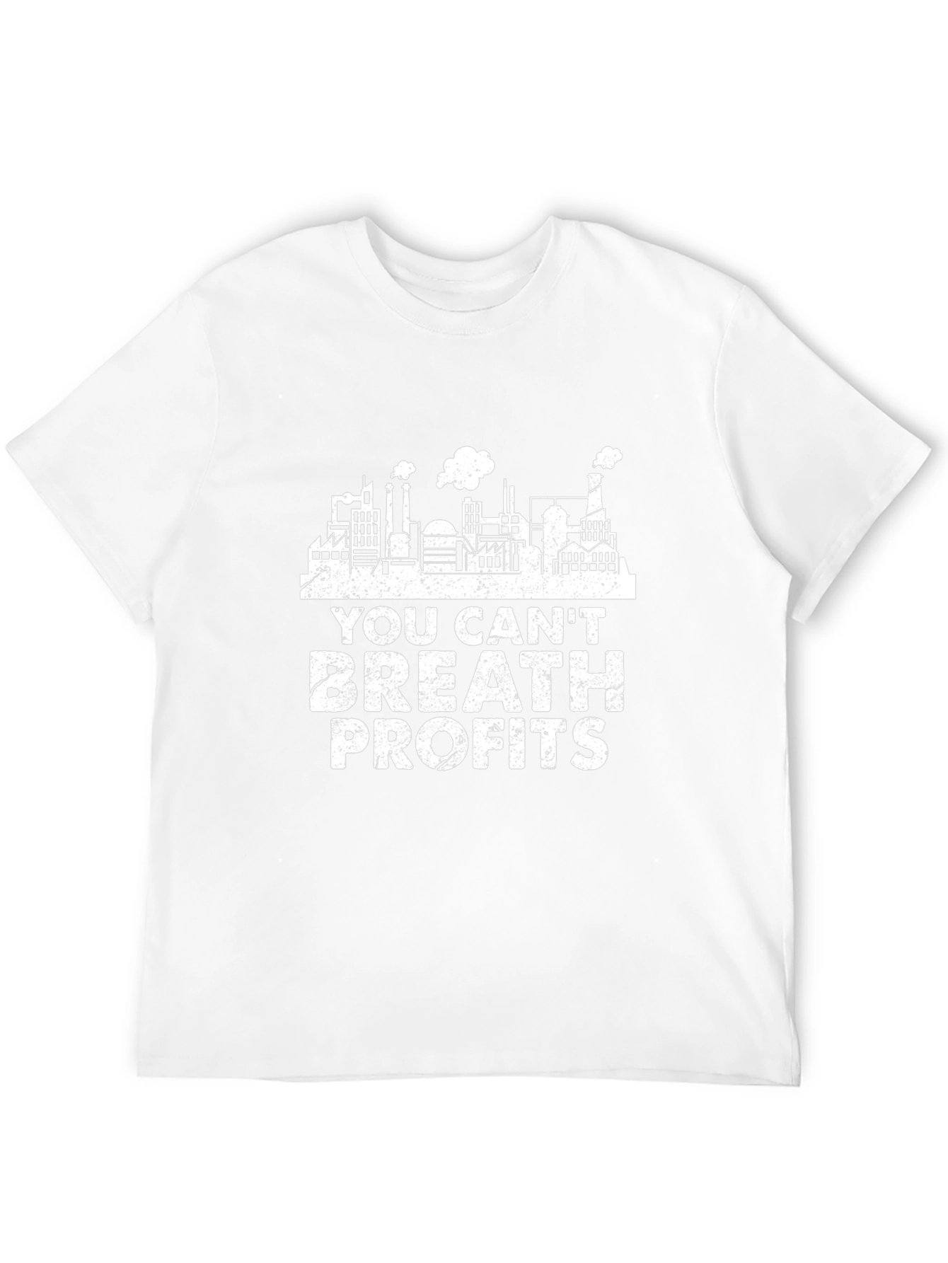 Cant Breath Profits Graphic Tee