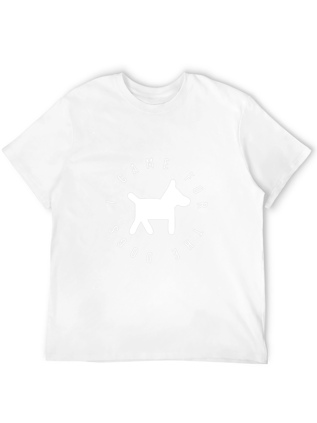 I Came For The Dogs Graphic Tee