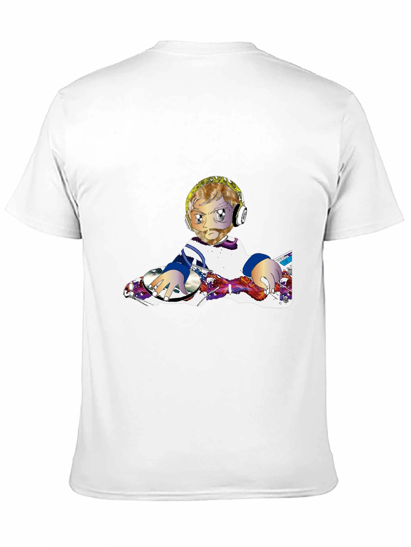 DJ Anime Graphic T-Shirt