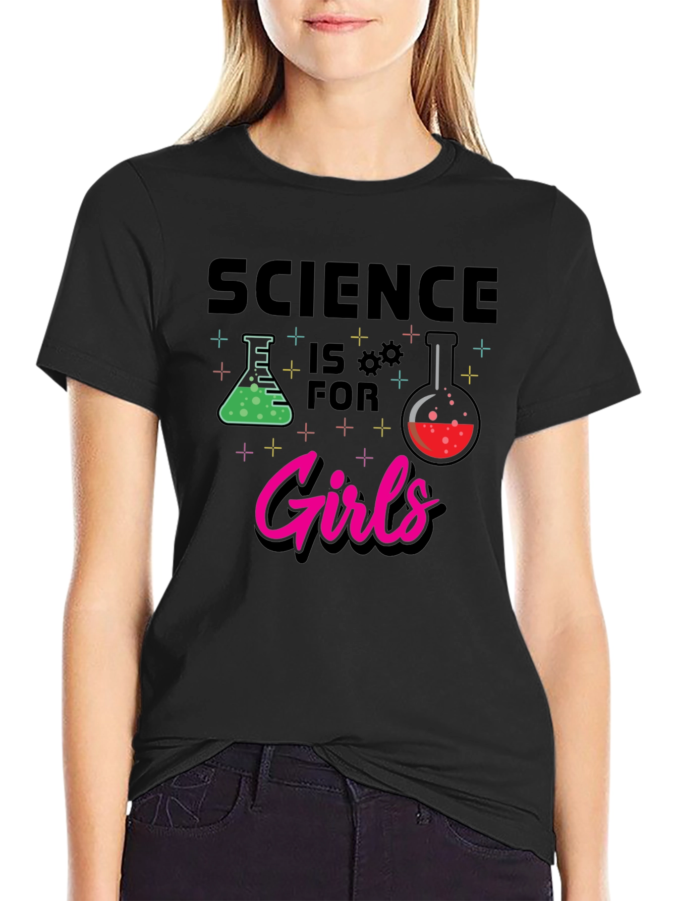 Science is for Girls T-Shirt