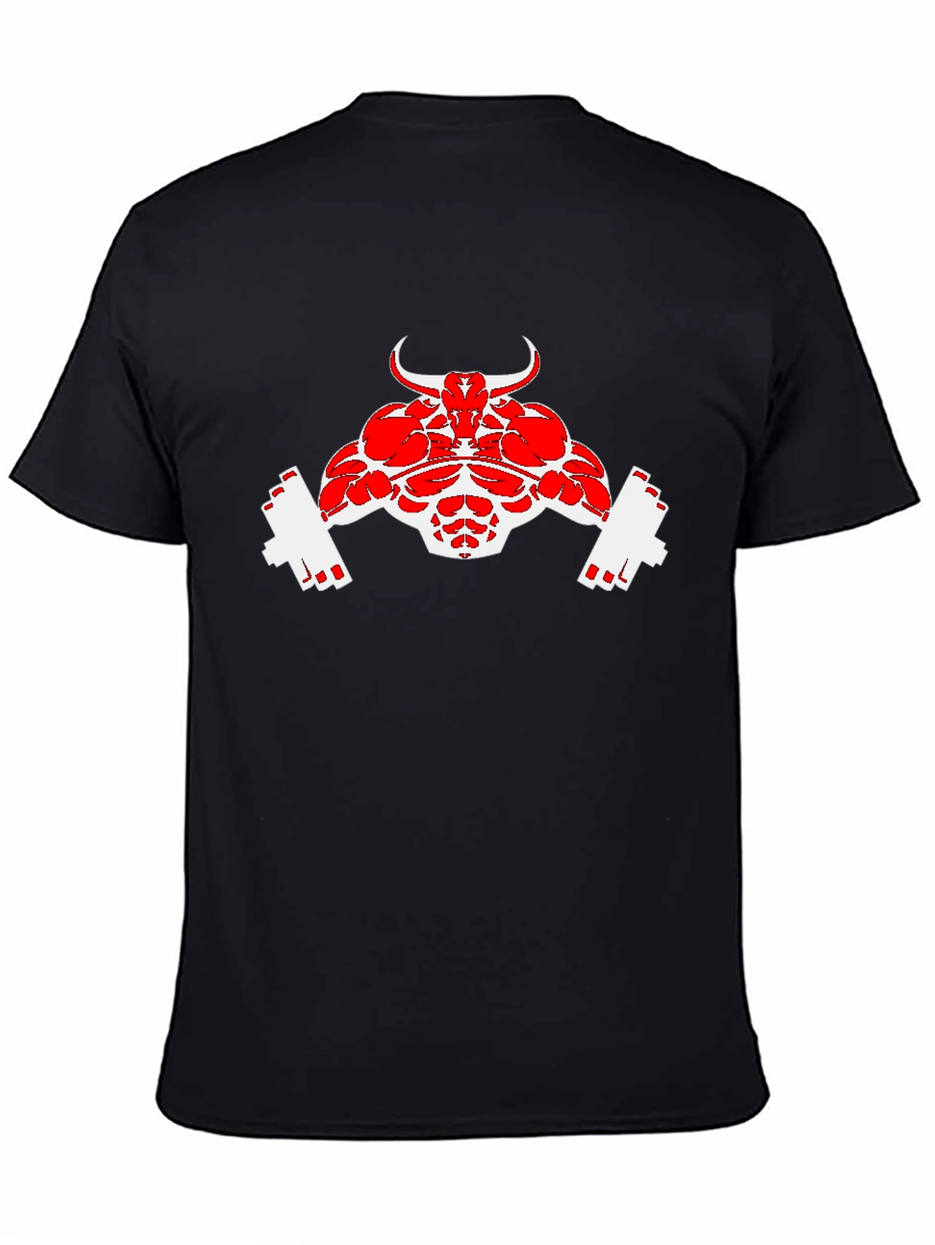 Muscle Bull Black T-Shirt