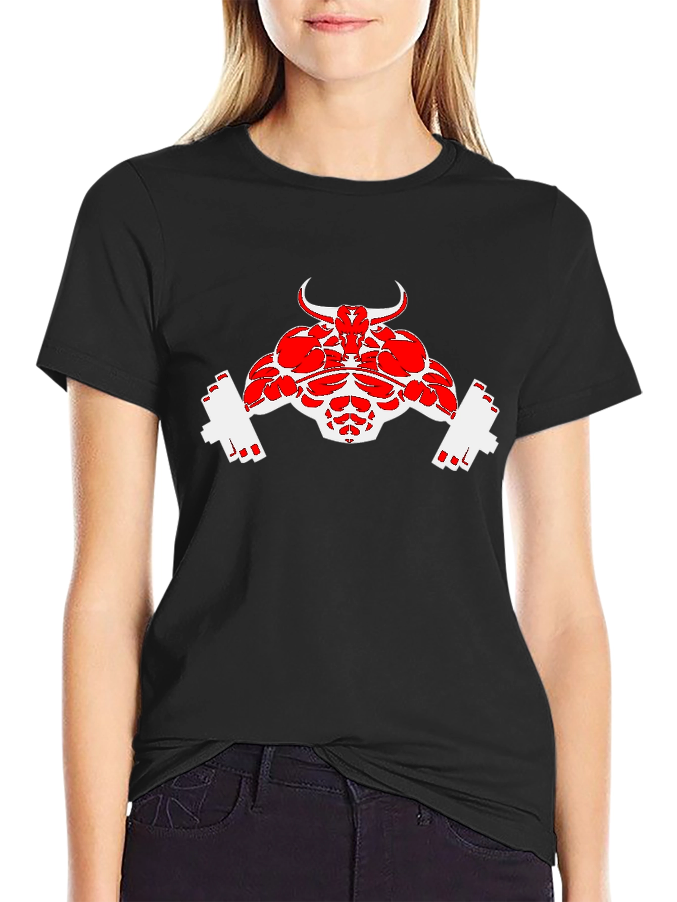 Muscle Bull Black T-Shirt