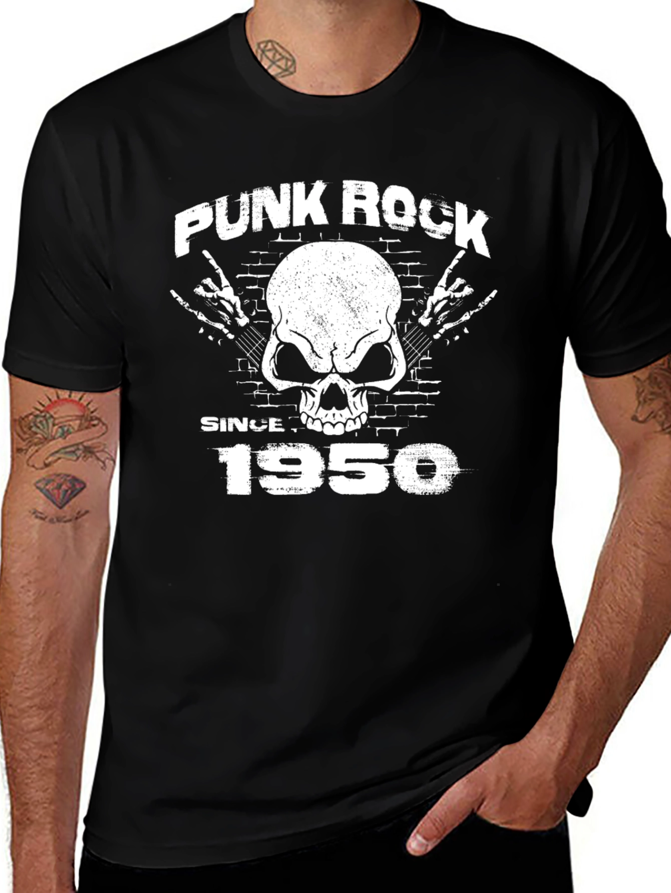 Punk Rock Since 1950 Graphic Tee