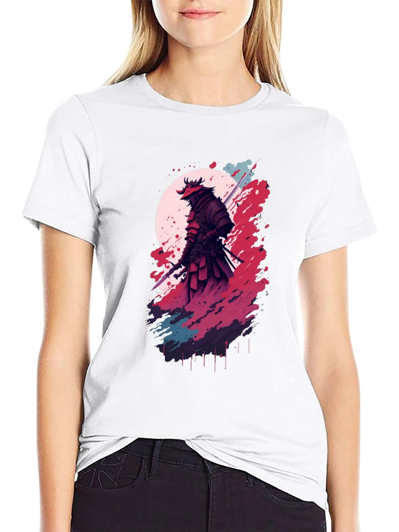 Samurai Graphic Tee - Bold & Unique Style