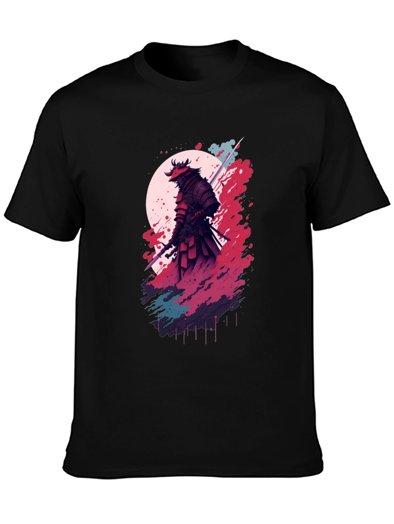 Samurai Graphic Tee - Bold & Unique Style