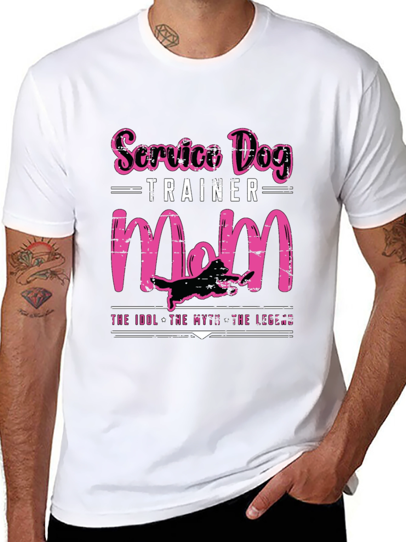 Service Dog Trainer Mom T-Shirt