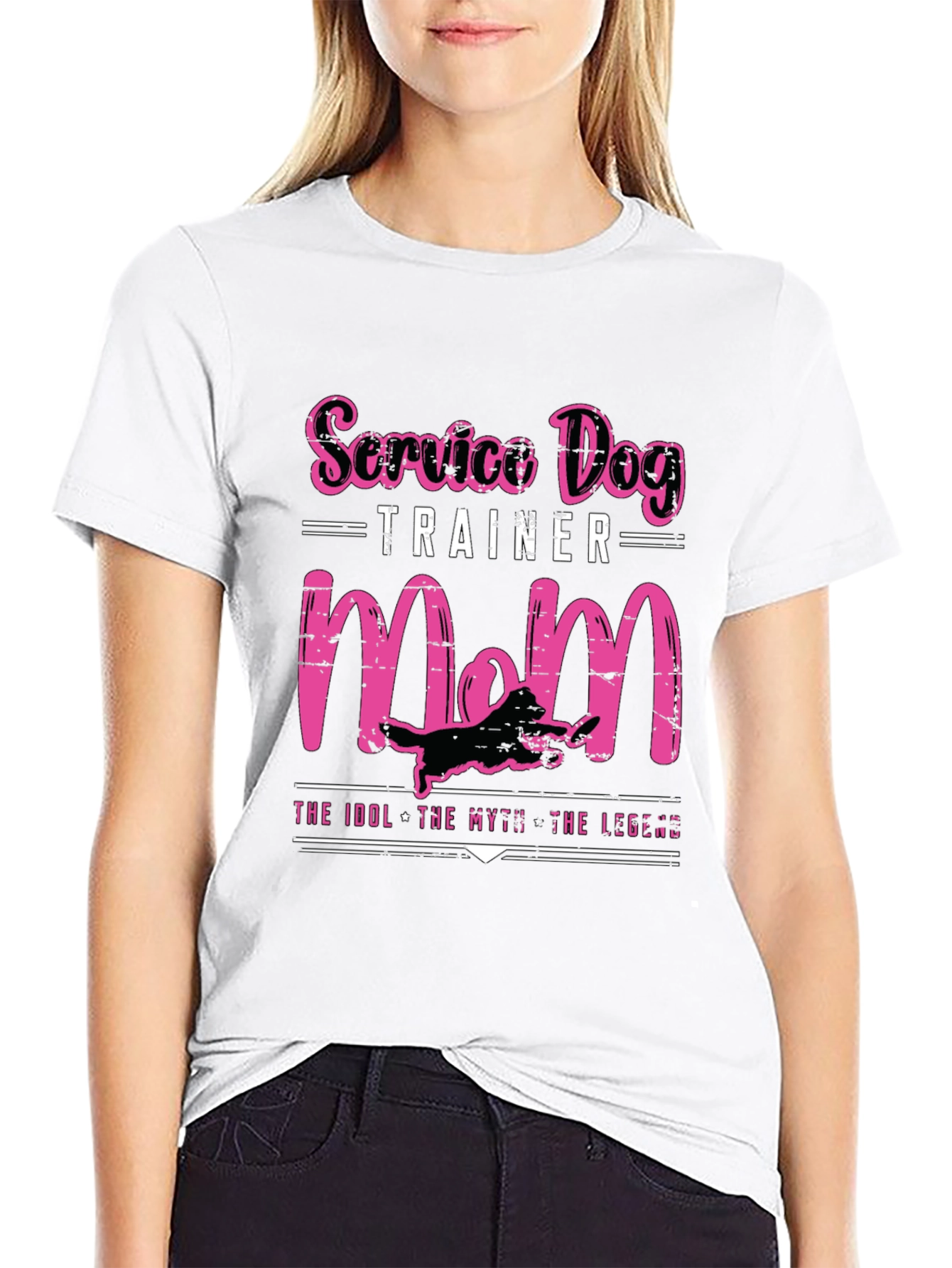 Service Dog Trainer Mom T-Shirt