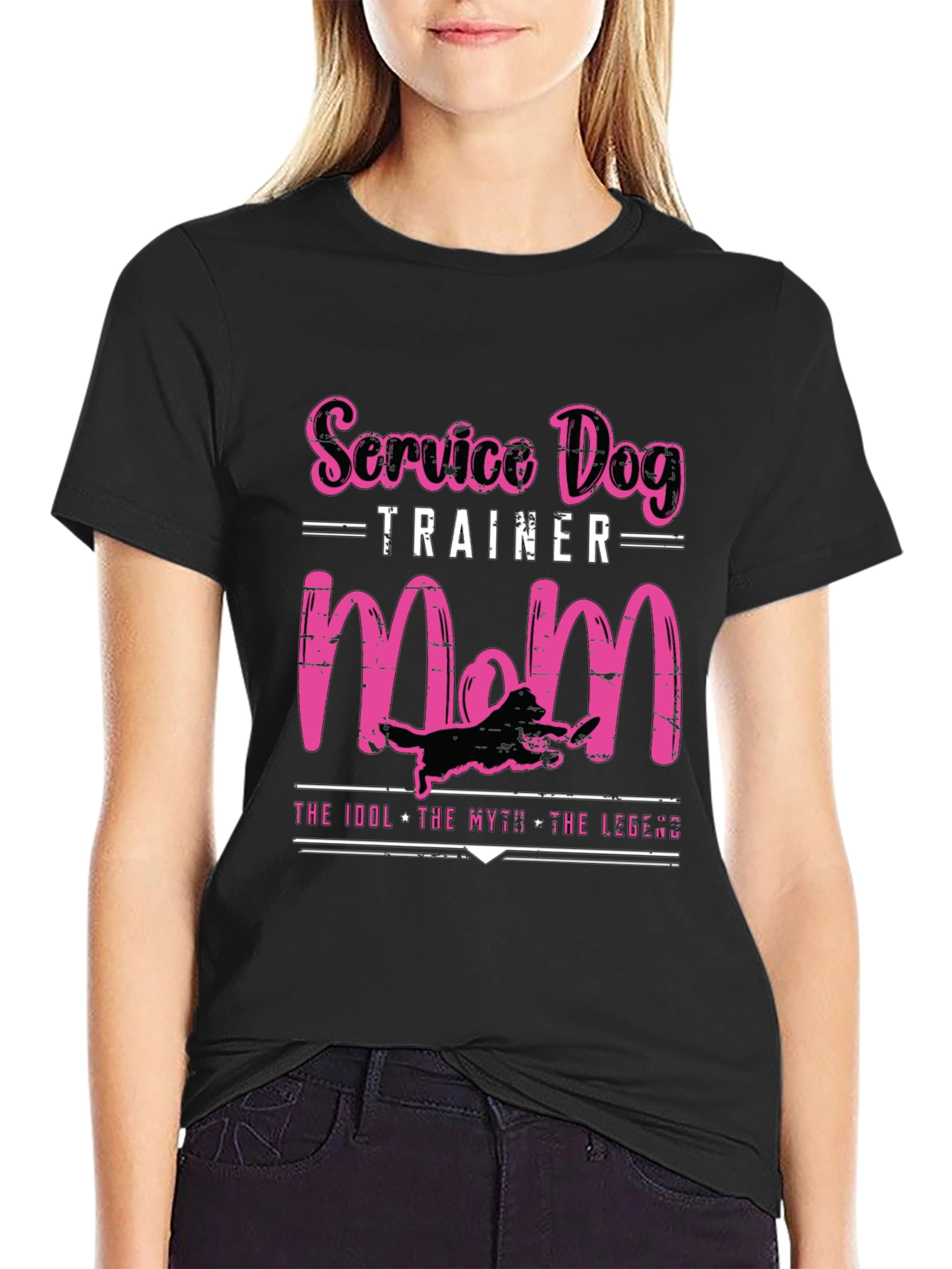 Service Dog Trainer Mom T-Shirt